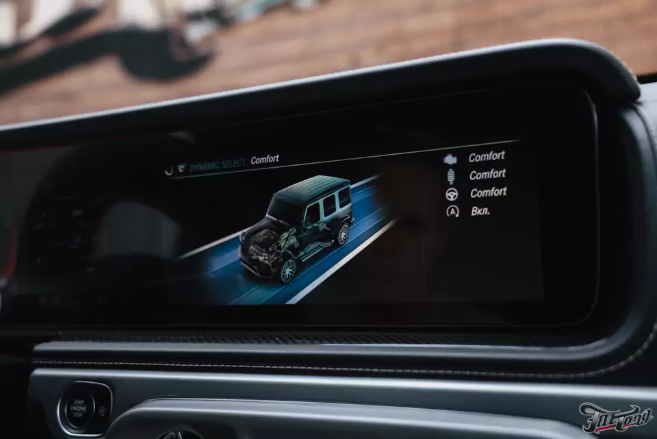 Установили систему активного выхлопа Engine Vox Stage 3 на дизельный Mercedes G-class